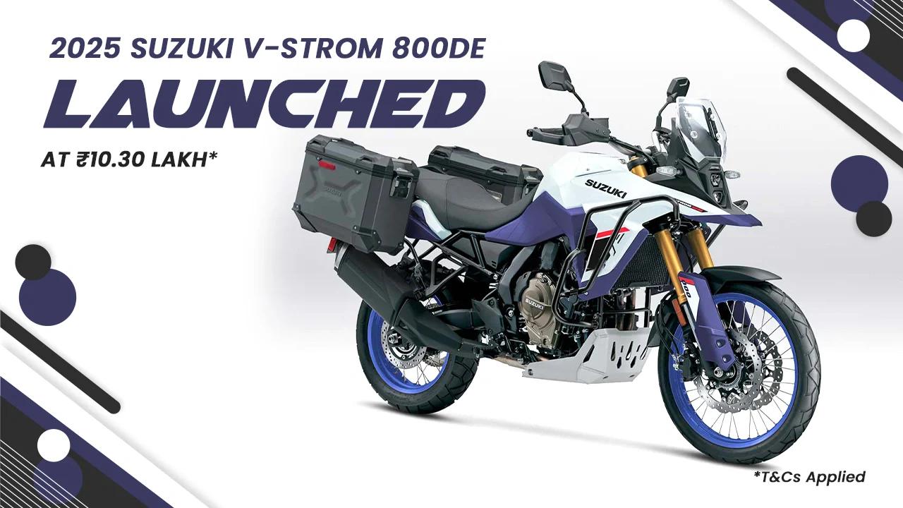 2025 New Suzuki V-Strom 800DE Launched in India | Suzuki V-Strom Price and Features