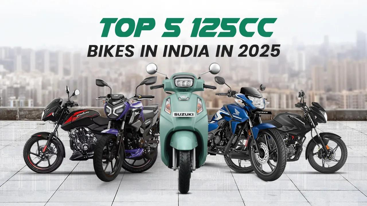 Top 5 125cc Bikes in India (2025) – Best Mileage & Performance Picks