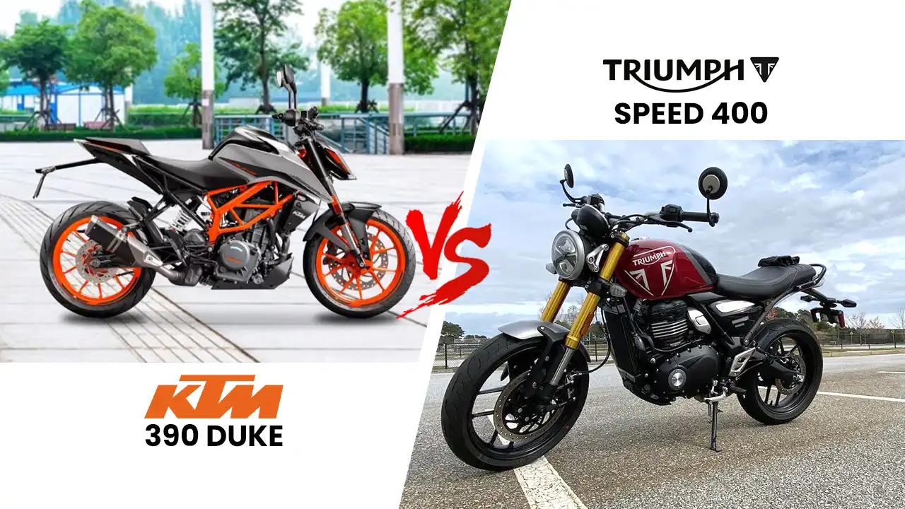 2025 KTM 390 Duke vs Triumph Speed 400: Full Comparison 2025