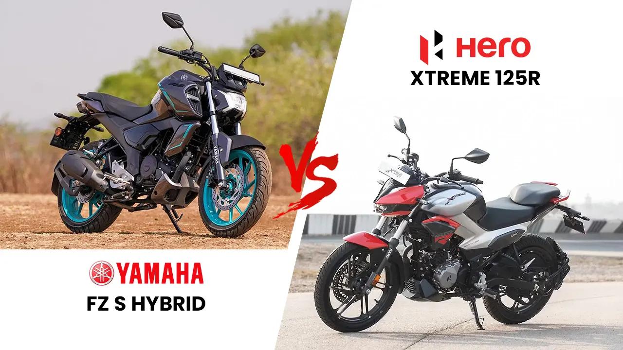 Yamaha FZ S Hybrid vs Hero Xtreme 125R – Power Meets Practicality