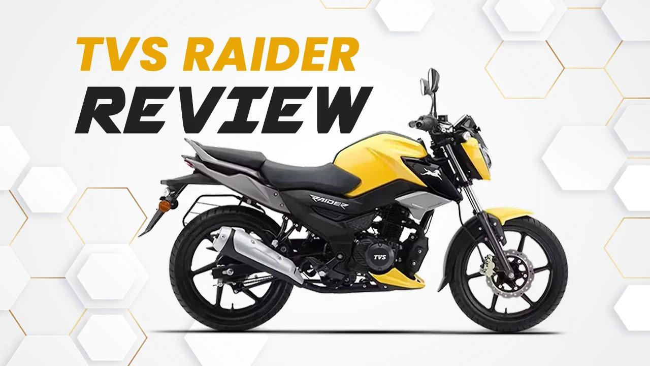 TVS Raider Review: Urban Sport Bike under ₹1.5 L – Ride Experience & Benefits