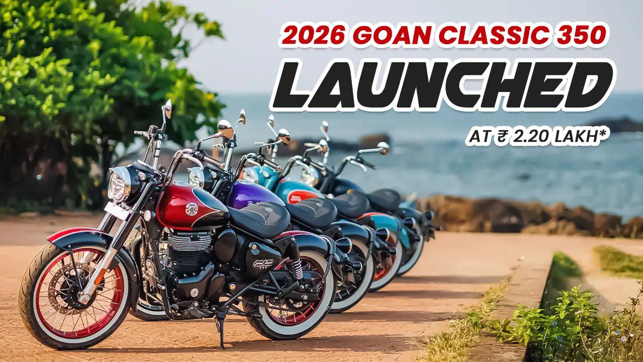 2026 Goan Classic 350 Launched in India at Rs. 2.20 Lakh