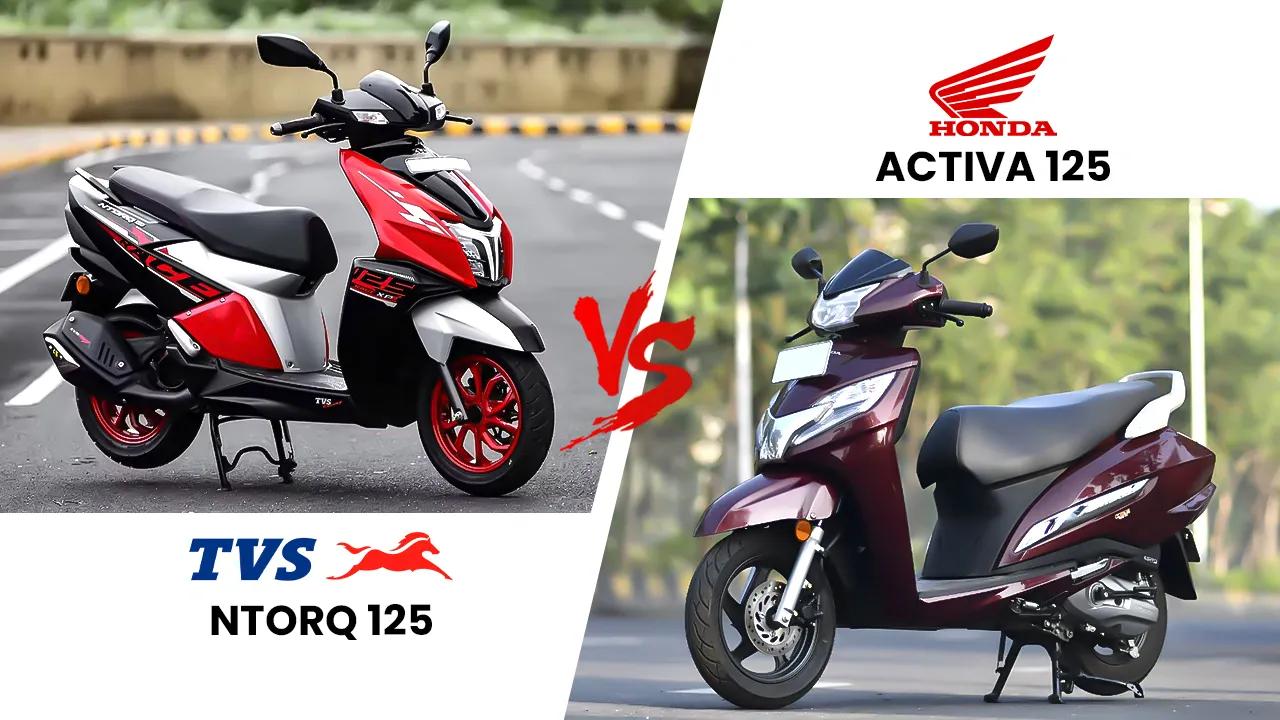 TVS NTorq 125 vs Honda Activa 125 – Which Scooter Wins?