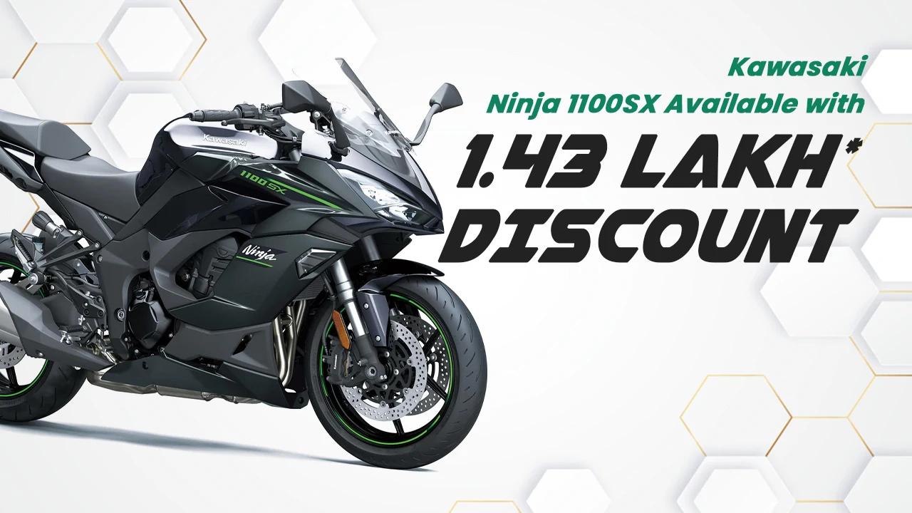 Kawasaki Ninja 1100SX Available with ₹1.43 Lakh Discount in India