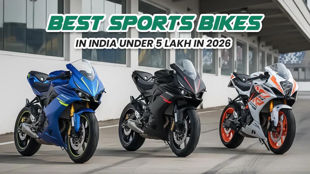 Best Sports Bikes in India Under 5 Lakh in 2026
