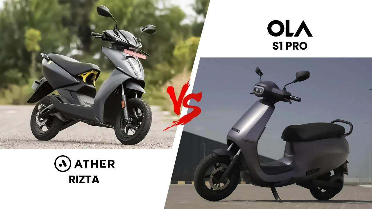 Ather Rizta vs Ola S1 Pro: In-Depth EV Scooter Comparison Ather Rizta vs Ola S1 Pro: In-Depth EV Scooter Comparison